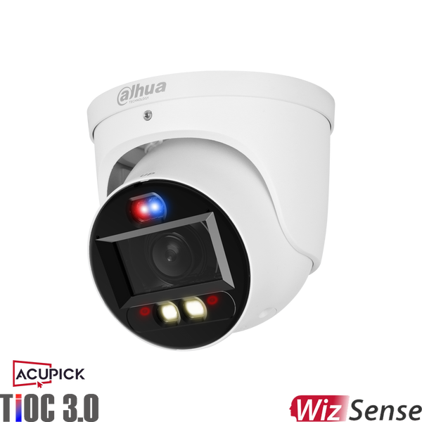 DAHUA 8MP TIOC 3.0 ACTIVE DETERRENCE TURRET FIXED CAMERA DH-IPC-HDW3849H-AS-PV-ANZ Please Call us check the stock