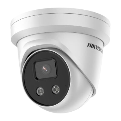 Hikvision 8MP Outdoor AcuSense Gen 2 Turret Camera, H.265, WDR, 30m IR, IP67, 2.8mm HIK-2CD2386G2-I2