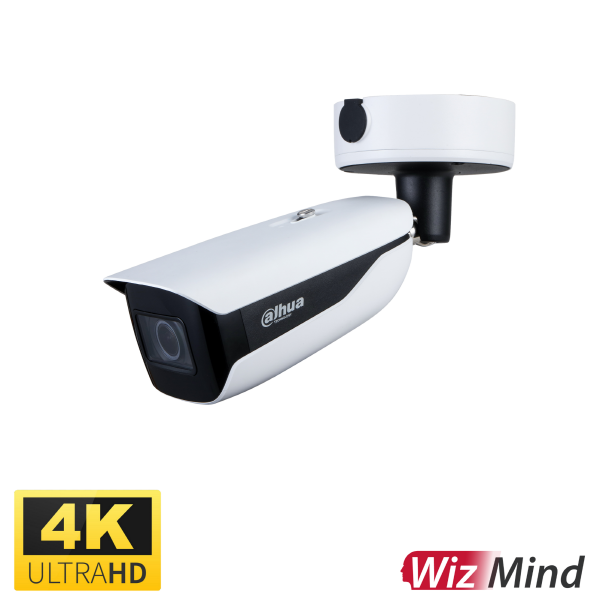 Dahua 8MP IR Bullet WizMind Network Camera. 2.7-12.5mm, 8MP, WDR, Micro SD, IR IP67,ePOE DH-IPC-HFW5842HP-ZHE - CCTVGUY