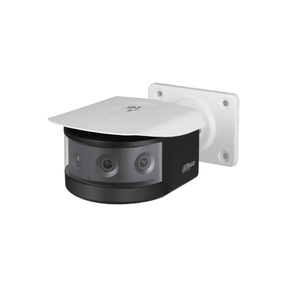 Dahua 4x2MP Multi-Sensor Panoramic H.265 IR Bullet, Support 180-degree,ICR,WDR, IR 30m, Micro SD, IP67, IK10,PoE+ DH-IPC-PFW8802P-H-A180-E4-AC24V - CCTVGUY