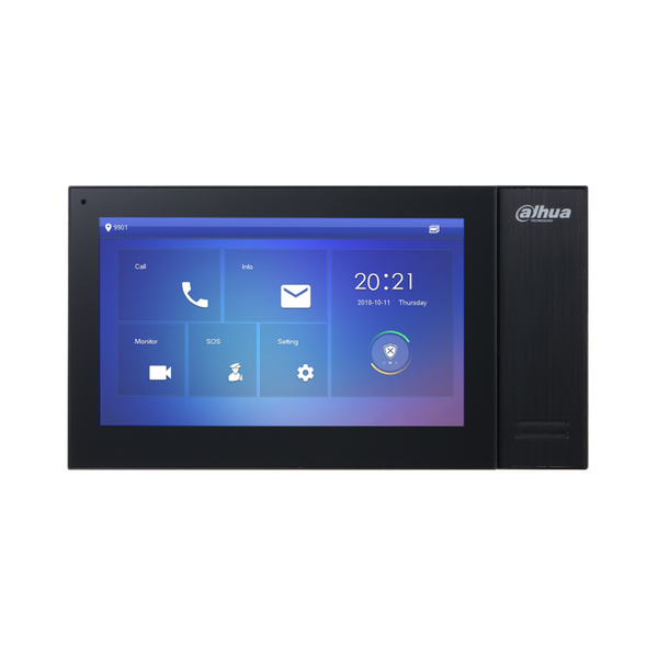 DAHUA 7INCH TOUCH SCREEN INDOOR MONITOR DHI-VTH2421FB-P - CCTVGUY
