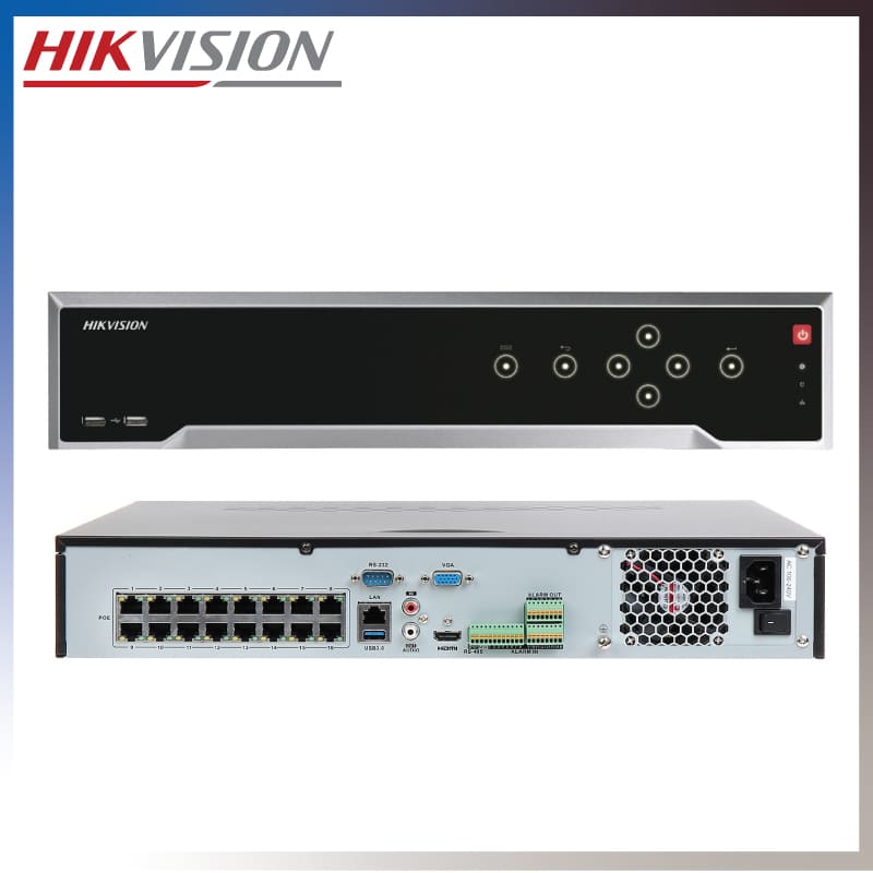 Hikvision 32 Channel Embedded Plug & Play IP 4K NVR DS-7732NI-I4-16