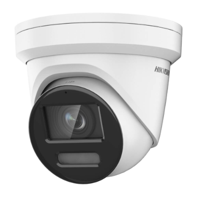Hikvision HIK-DS-2CD2387G2-LSU/SL-2 8MP Outdoor ColorVu Gen 2 Turret Camera, AcuSense, 2.8mm