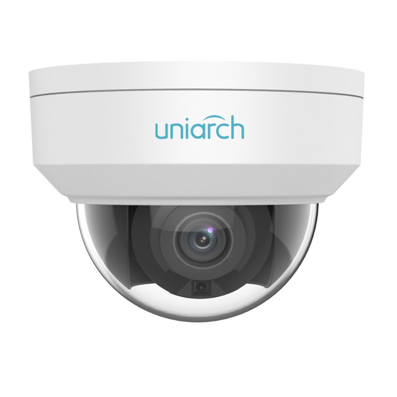 UNIARCH IPC-D1E6-AF28K STARLIGHT VANDAL DOME NETWORK CAMERA