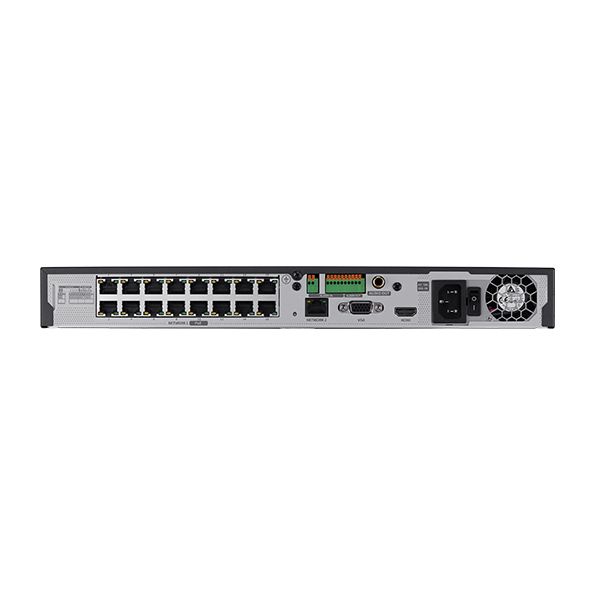 Samsung 16ch NVR WISENET Q Series NVR v2, 16CH, 8MP with PoE Switch, No HDD included CT-QRN-1630S