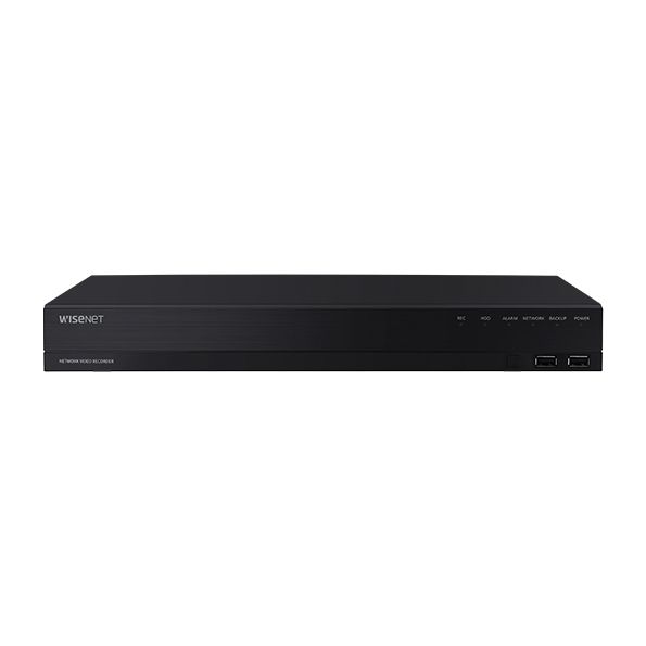 Samsung 16ch NVR WISENET Q Series NVR v2, 16CH, 8MP with PoE Switch, No HDD included CT-QRN-1630S