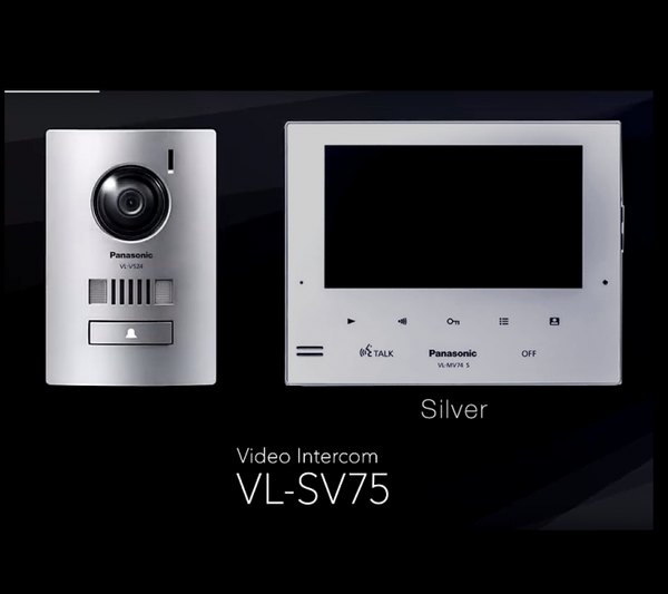 Panasonic Video Intercom System - (7'' Monitor and Door Station)- 24V DC VL-SV75AZ-S - CCTVGUY